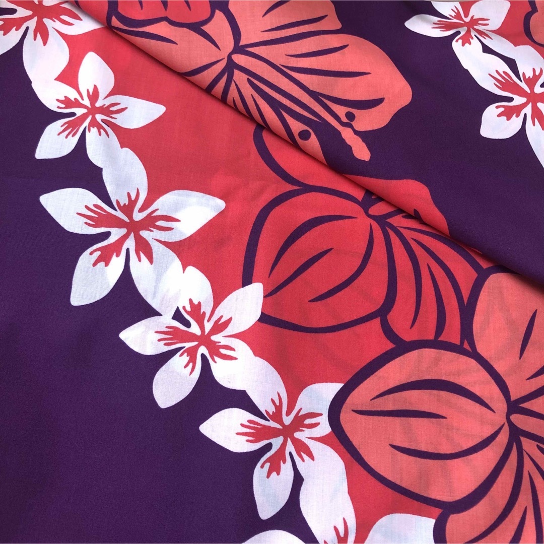 輝く高品質な No.53❁ハワイアン シュシュ❁パープルピンク