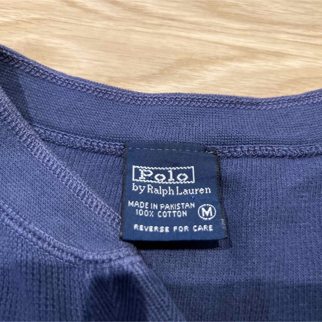 POLO RALPH LAUREN(ポロラルフローレン)のポロラルフローレン　ヘンリーネックTシャツ　M メンズのトップス(Tシャツ/カットソー(半袖/袖なし))の商品写真