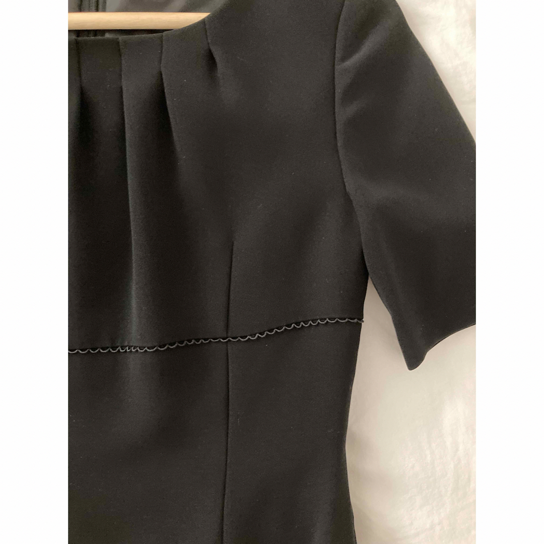 AOKI(アオキ)のBIEN BELLE ビヤンベル　喪服　ブラックフォーマル レディースのフォーマル/ドレス(礼服/喪服)の商品写真