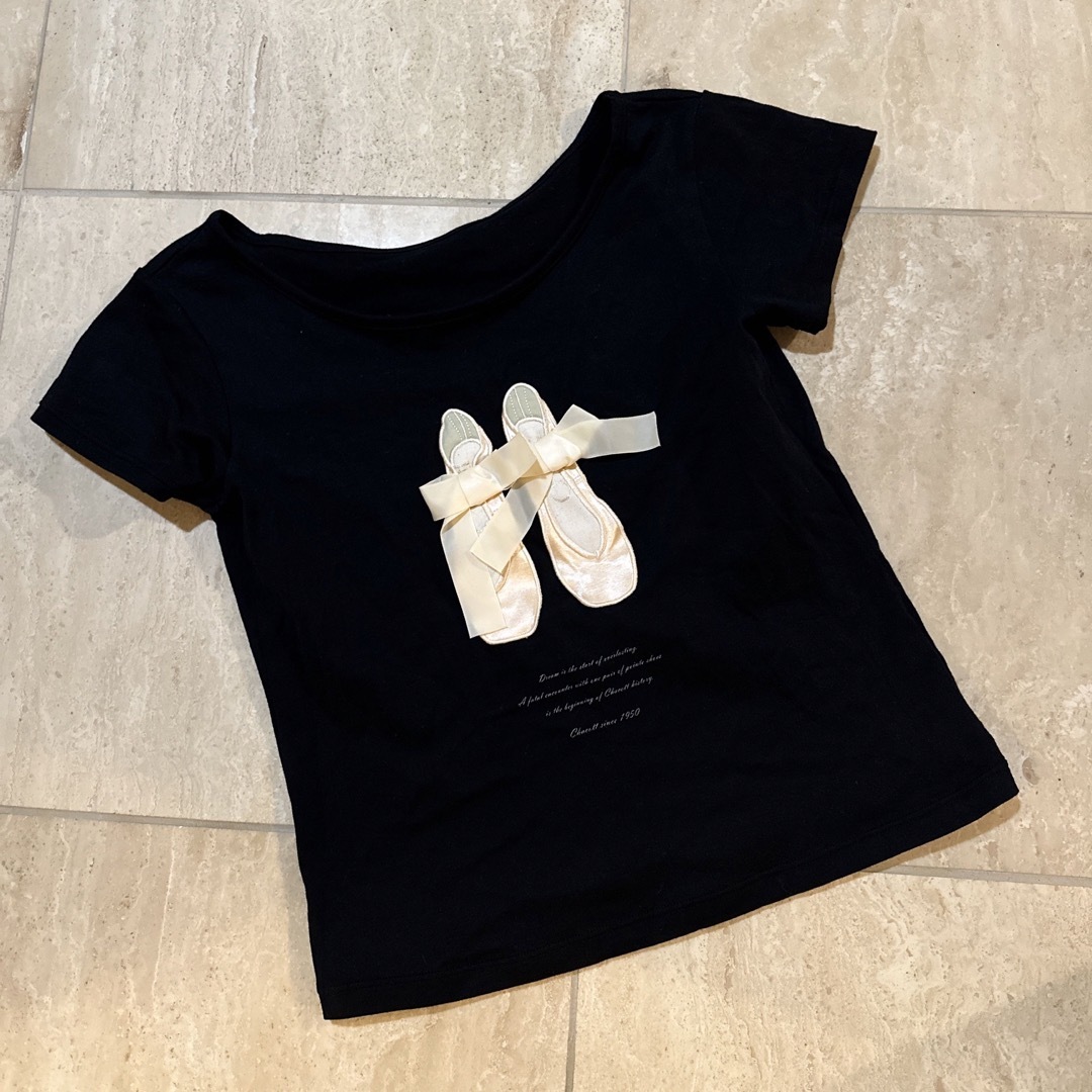 CHACOTT - チャコット/トゥシューズ/Tシャツ/レア/黒の通販 by