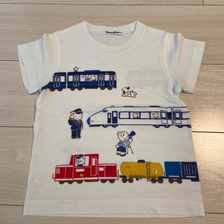 ファミリア(familiar)のfamiliar ファミリア　Tシャツ　100 電車好き(Tシャツ/カットソー)