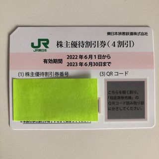 JR東日本 株主優待券（1枚）4割引(その他)