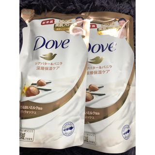 ユニリーバ(Unilever)のダヴ ボディウォッシュ シアバター＆バニラ つめかえ用 340g(ボディソープ/石鹸)