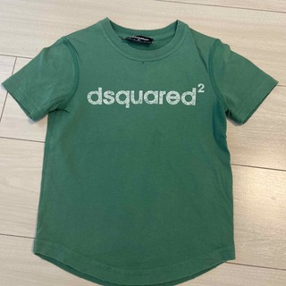 ディースクエアード(DSQUARED2)のディースクエアード　Tシャツ　グリーン　4歳(Tシャツ/カットソー)