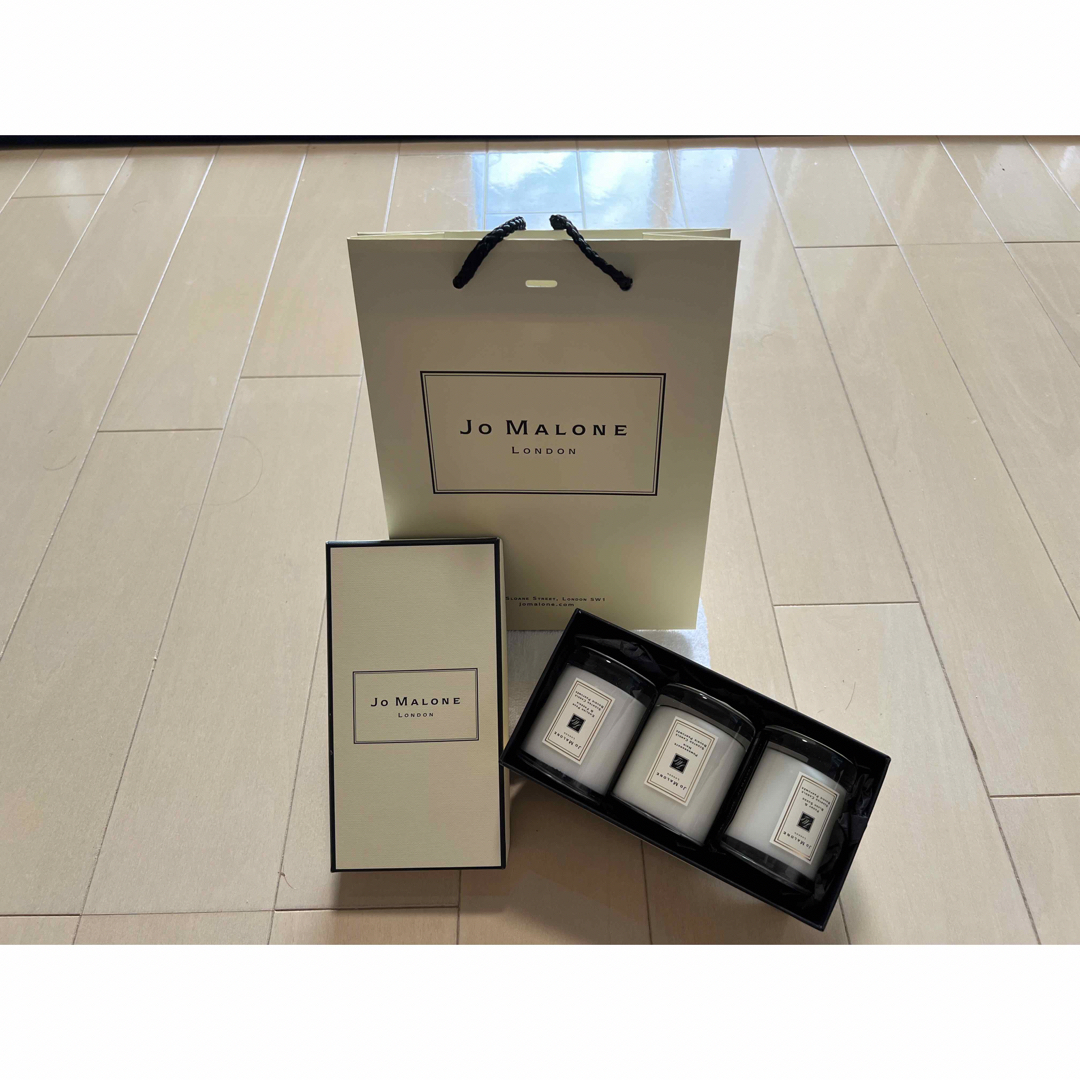 Jo Malone(ジョーマローン)のJo Malone キャンドルセット（未使用・箱付き） コスメ/美容のリラクゼーション(キャンドル)の商品写真