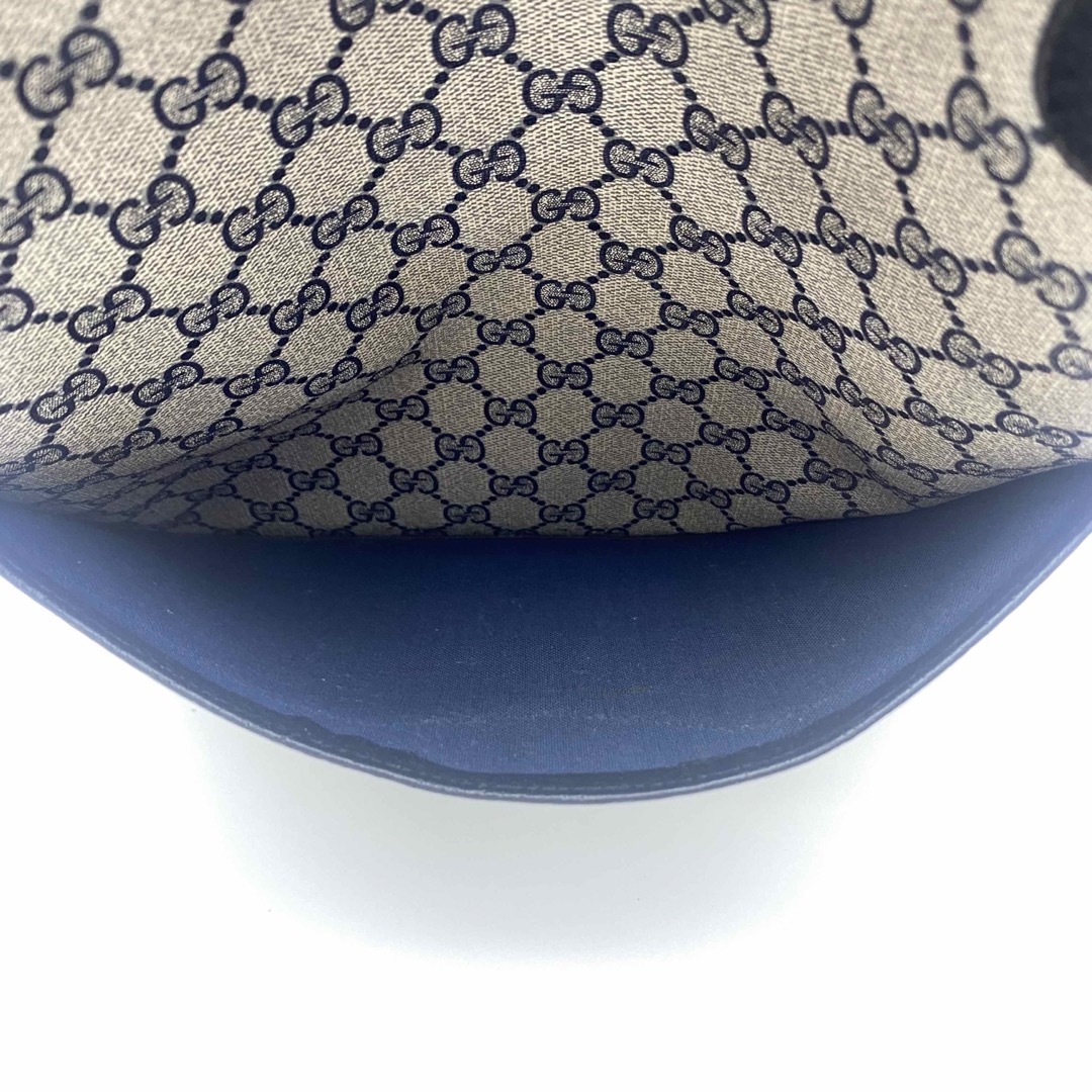 Gucci - GUCCI グッチ シェリーライン GG トートバッグ PVC レザー