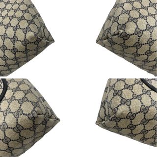Gucci - GUCCI グッチ シェリーライン GG トートバッグ PVC レザー