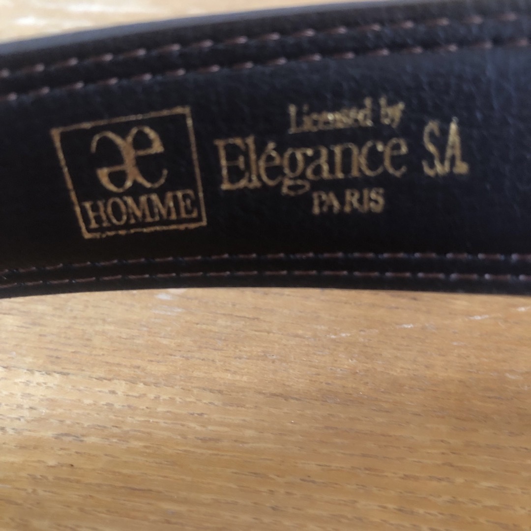 Elégance.(エレガンス)のelegance 紳士革ベルト　新品タグ付き メンズのファッション小物(ベルト)の商品写真
