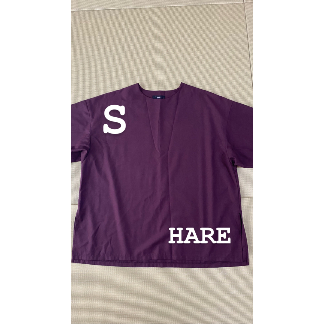 HARE(ハレ)のHARE カットソー　Sサイズ メンズのトップス(Tシャツ/カットソー(半袖/袖なし))の商品写真