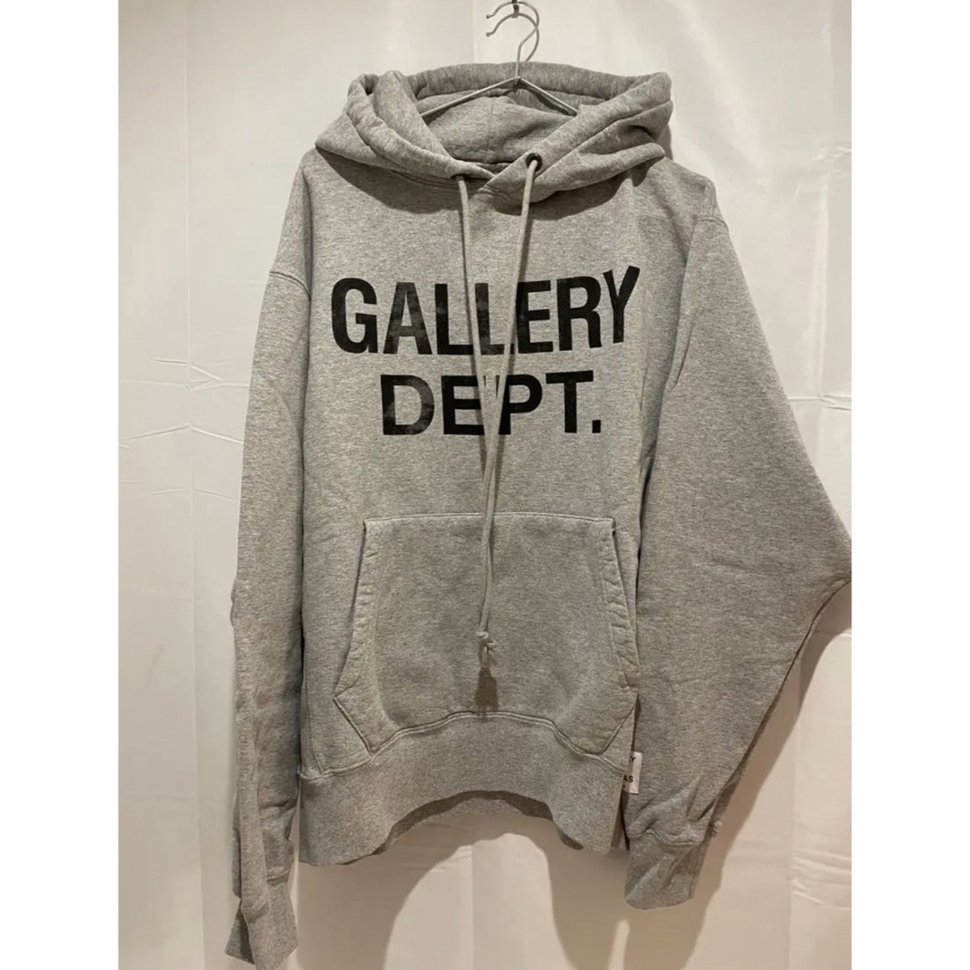 M 新品 gallery dept centered logo hoodie