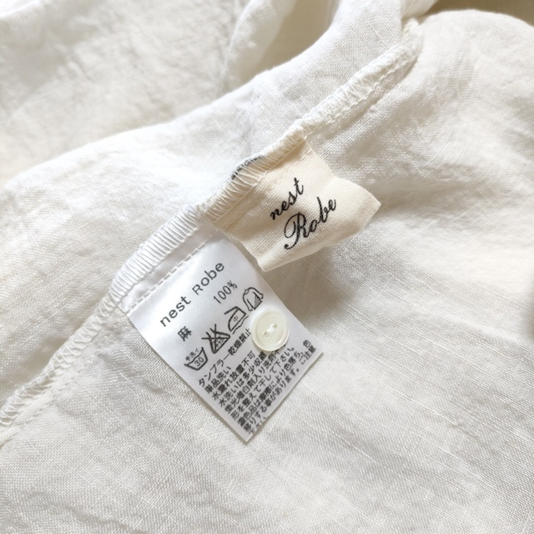 nest Robe(ネストローブ)のnest Robe 半袖シャツ ネストローブ レディースのトップス(シャツ/ブラウス(半袖/袖なし))の商品写真