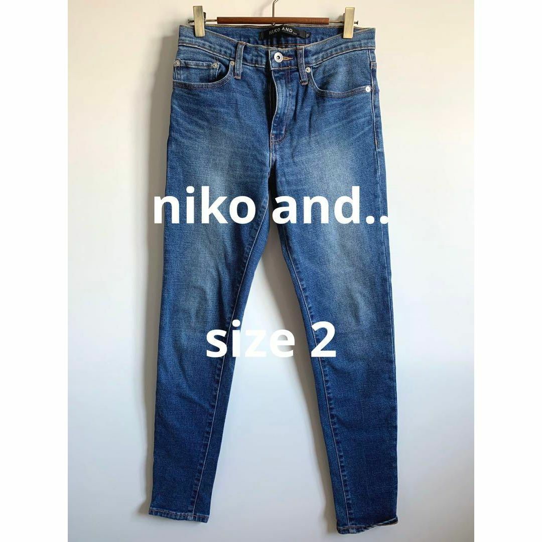 niko and...(ニコアンド)のniko and.. デニムパンツ レディースのパンツ(デニム/ジーンズ)の商品写真