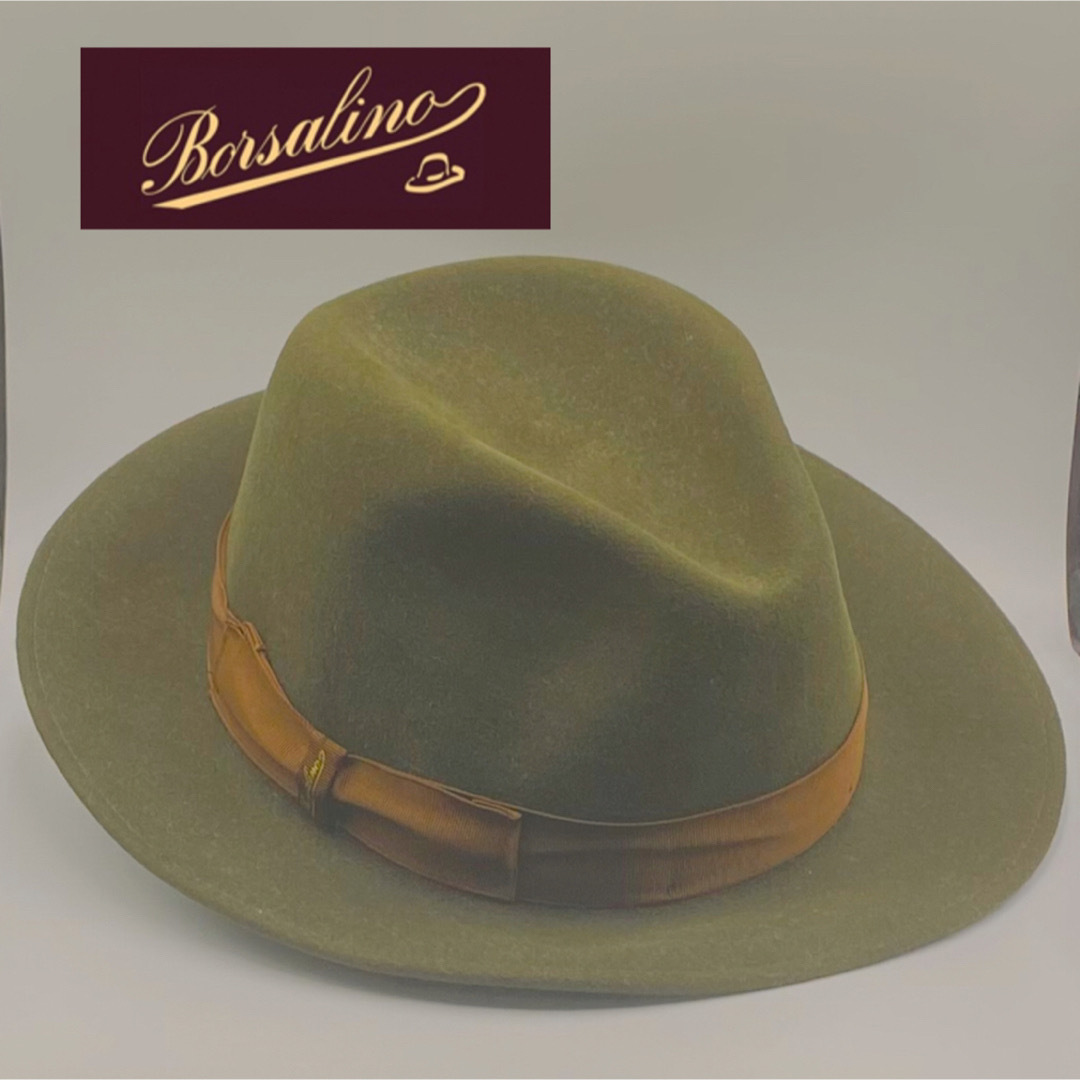 Borsalino(ボルサリーノ)のBorsalino 中折れ帽子 ハット メンズの帽子(ハット)の商品写真