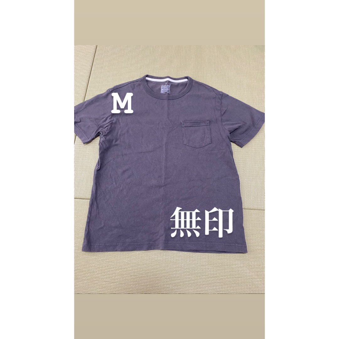 MUJI (無印良品)(ムジルシリョウヒン)の無印良品　Tシャツ　Mサイズ メンズのトップス(Tシャツ/カットソー(半袖/袖なし))の商品写真