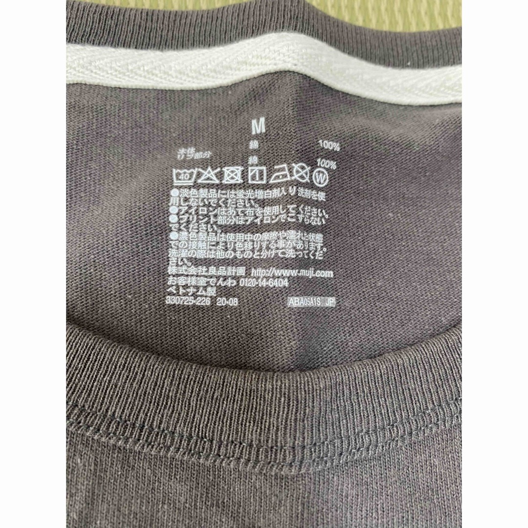 MUJI (無印良品)(ムジルシリョウヒン)の無印良品　Tシャツ　Mサイズ メンズのトップス(Tシャツ/カットソー(半袖/袖なし))の商品写真