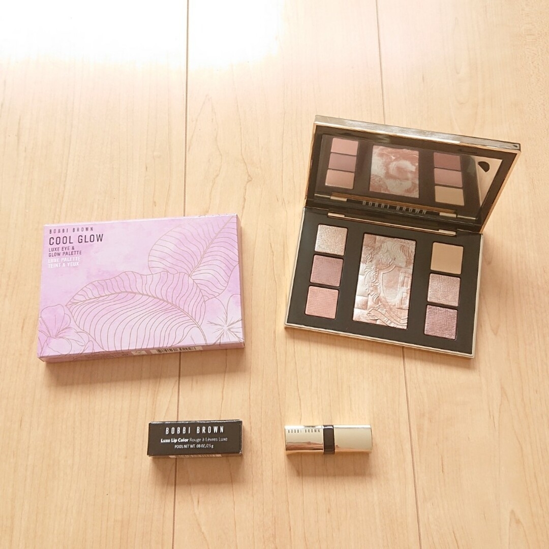 BOBBI BROWN(ボビイブラウン)の☆BOBBI BROWN☆ リュクス アイ & グロウ パレット クールグロウ コスメ/美容のベースメイク/化粧品(アイシャドウ)の商品写真