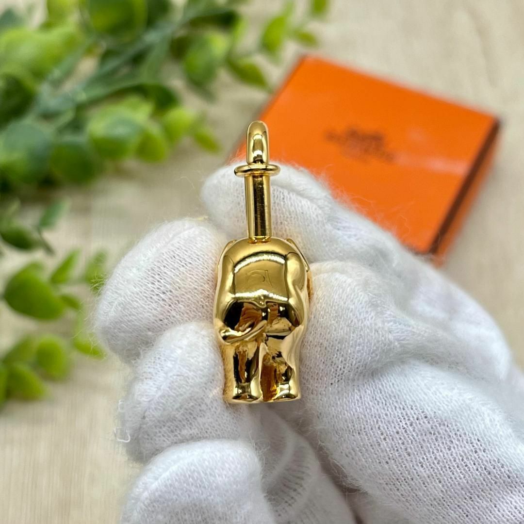 HERMES エルメス カデナ エレファント チャーム www.krzysztofbialy.com