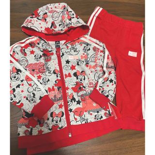 アディダス(adidas)のadidas Disney ミニー ジャージ上下セット 80cm(その他)