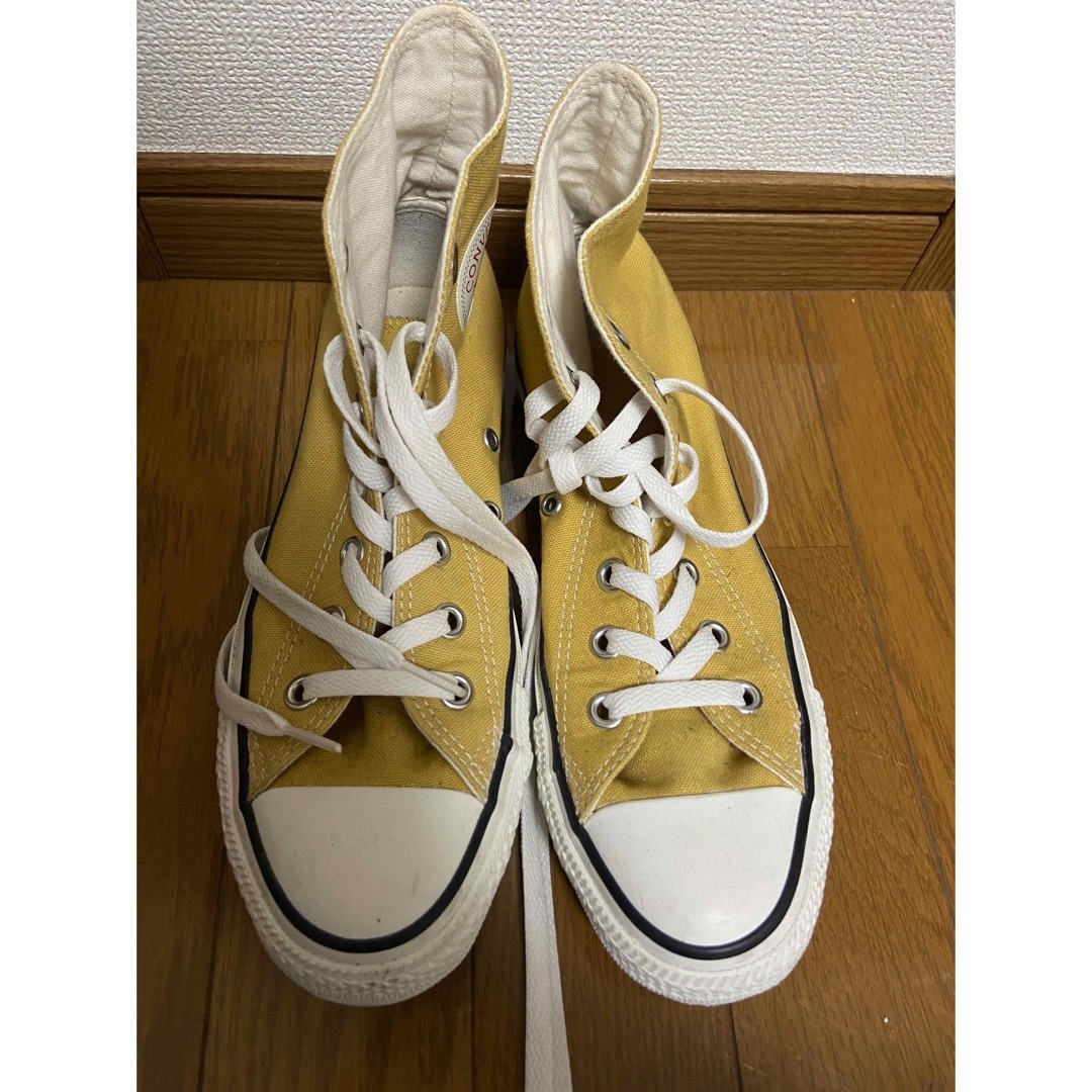 ALL STAR（CONVERSE）(オールスター)のコンバース　5 1/2 イエロー レディースの靴/シューズ(スニーカー)の商品写真