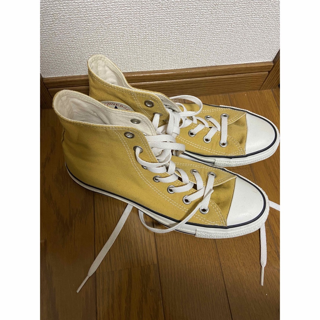 ALL STAR（CONVERSE）(オールスター)のコンバース　5 1/2 イエロー レディースの靴/シューズ(スニーカー)の商品写真