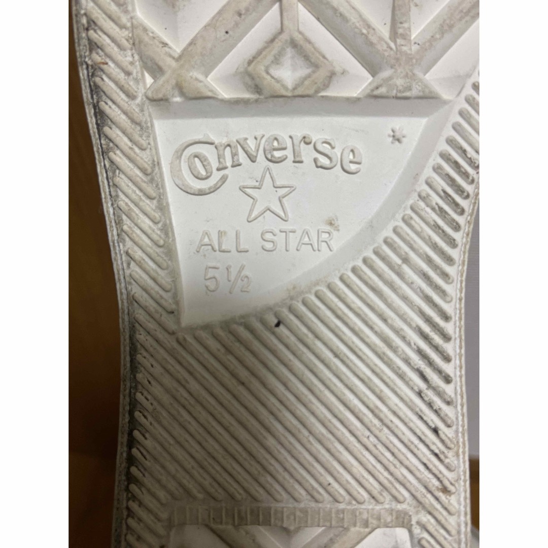 ALL STAR（CONVERSE）(オールスター)のコンバース　5 1/2 イエロー レディースの靴/シューズ(スニーカー)の商品写真