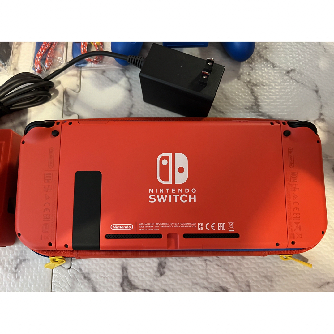 Nintendo Switch マリオ レッド×ブルー セット