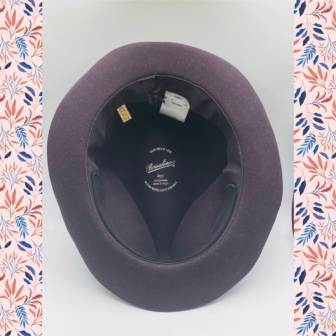Borsalino 中折れ帽子 ハット - ハット