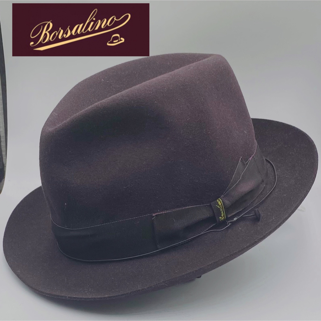 Borsalino(ボルサリーノ)のBorsalino 中折れ帽子 ハット メンズの帽子(ハット)の商品写真