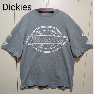 ディッキーズ(Dickies)のDickiesディッキーズTシャツ半袖アメカジグレーサイズS(Tシャツ/カットソー(半袖/袖なし))