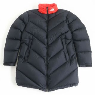 ノースフェイス(THE NORTH FACE) ダウンジャケット(レッド/赤色系)の