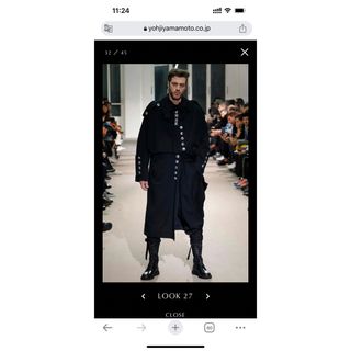 ヨウジヤマモト(Yohji Yamamoto)の求 ヨウジヤマモト yohjiyamamoto 19aw look27(チェスターコート)