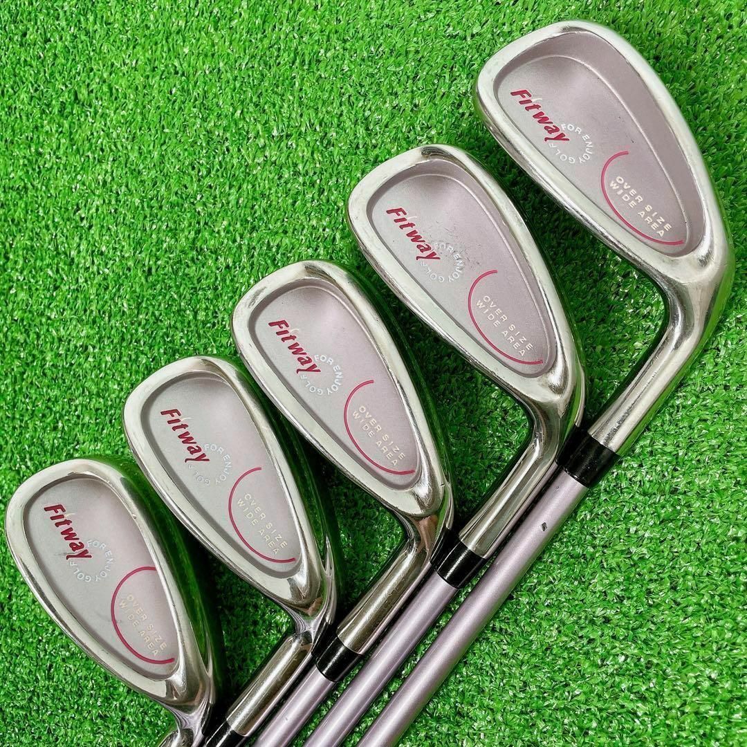 クラブ 0572 レディース ゴルフクラブセット 初心者 入門 Fitway 10本