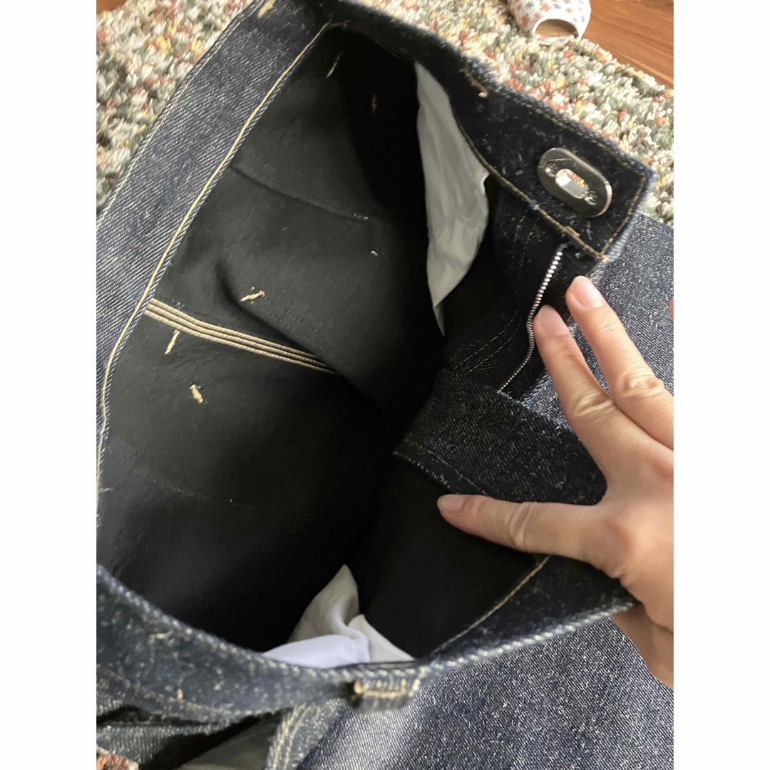 FUMIKAUCHIDA DENIM BONDING PAINTER PANTS - デニム/ジーンズ