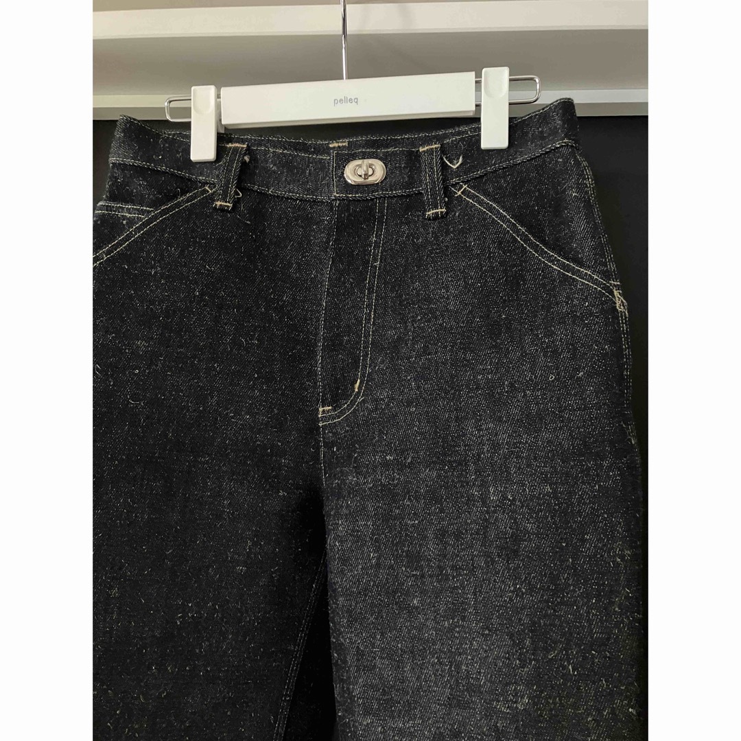 フミカウチダ DENIM BONDING PAINTER PANTS-