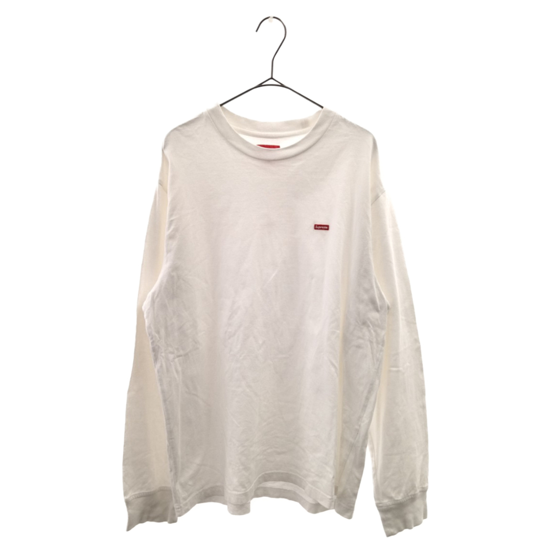 SUPREME シュプリーム Small Box L/S Tee スモールボックスロゴ コットン長袖Tシャツ ロングスリーブカットソー ホワイト |  フリマアプリ ラクマ