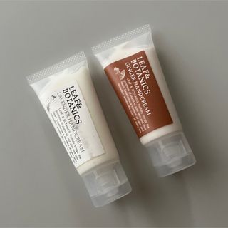 リーフアンドボタニクス(LEAF & BOTANICS)のリーフアンドボタニクス ミニハンドクリーム 2点セット(ハンドクリーム)