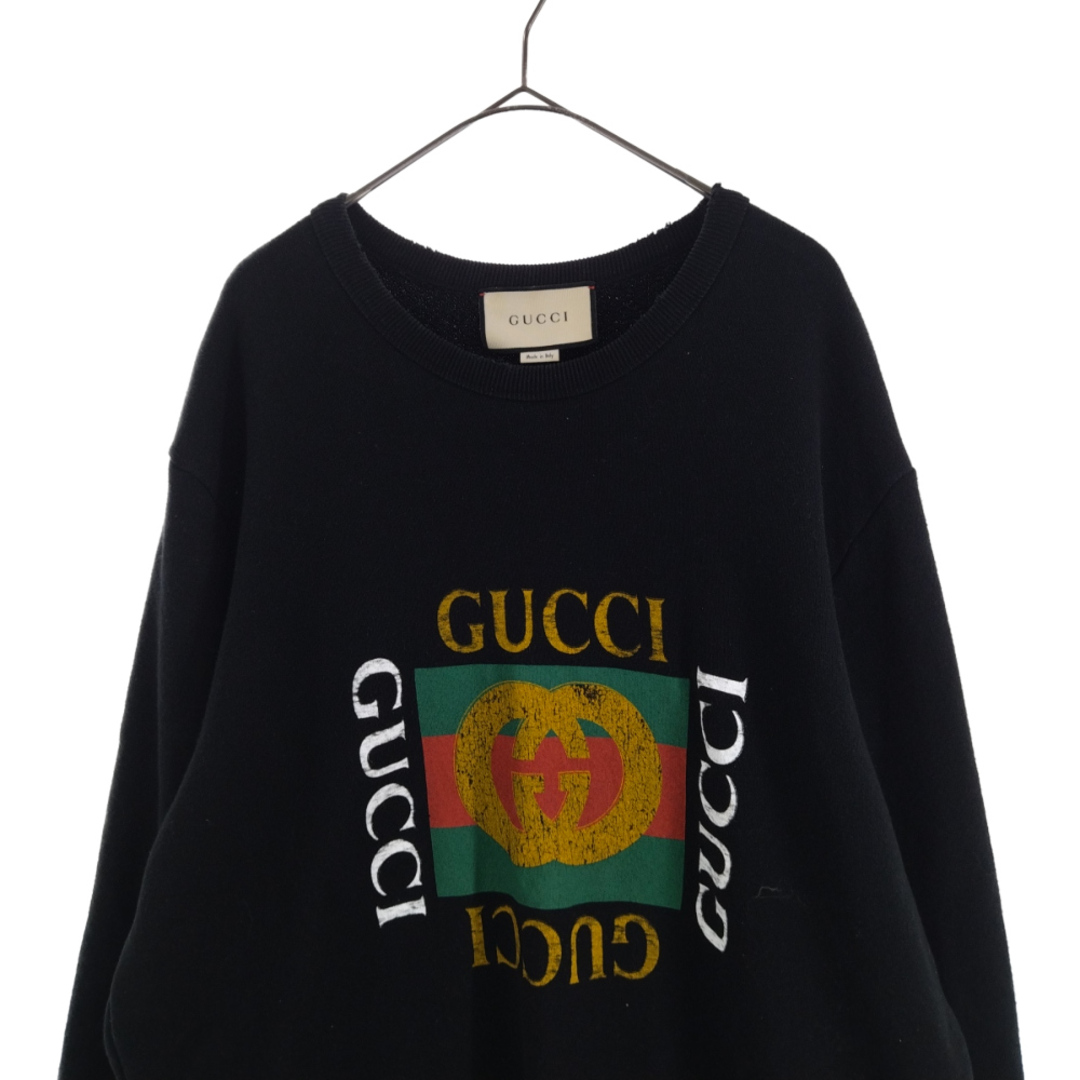 Gucci - GUCCI グッチ 18AW VINTAGE LOGO SWEAT PULLOVER 454569-X5J57