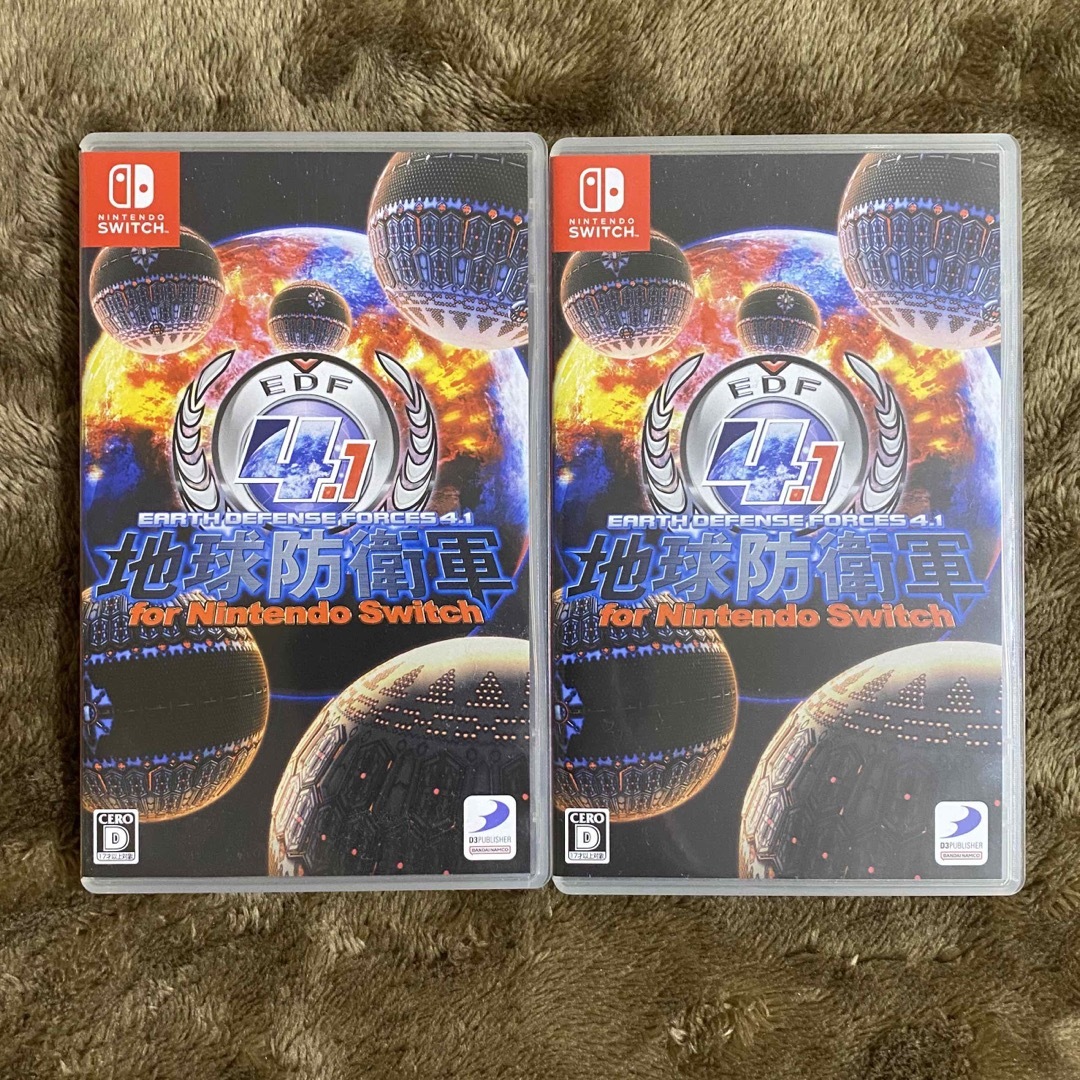 地球防衛軍4.1 Switch 2本セットゲームソフト/ゲーム機本体