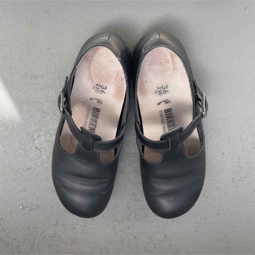 BIRKENSTOCK - ビルケンシュトック ティッケル 本革 レザー 36 BIRKENSTOCK - ビルケンシュトック ティッケル 本革 レザー 36