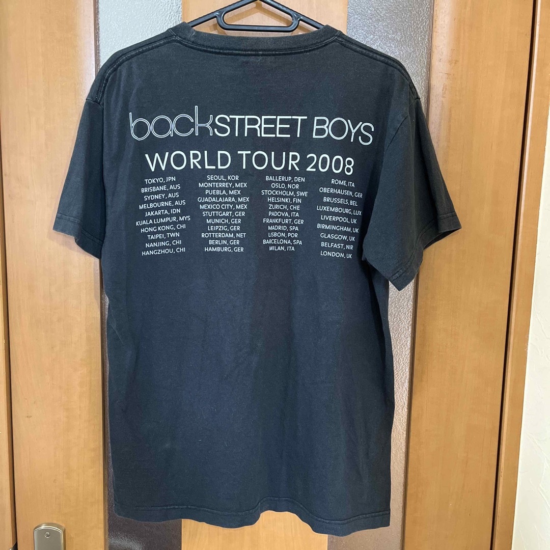 backSTREET BOYS TシャツＭ エンタメ/ホビーのタレントグッズ(ミュージシャン)の商品写真