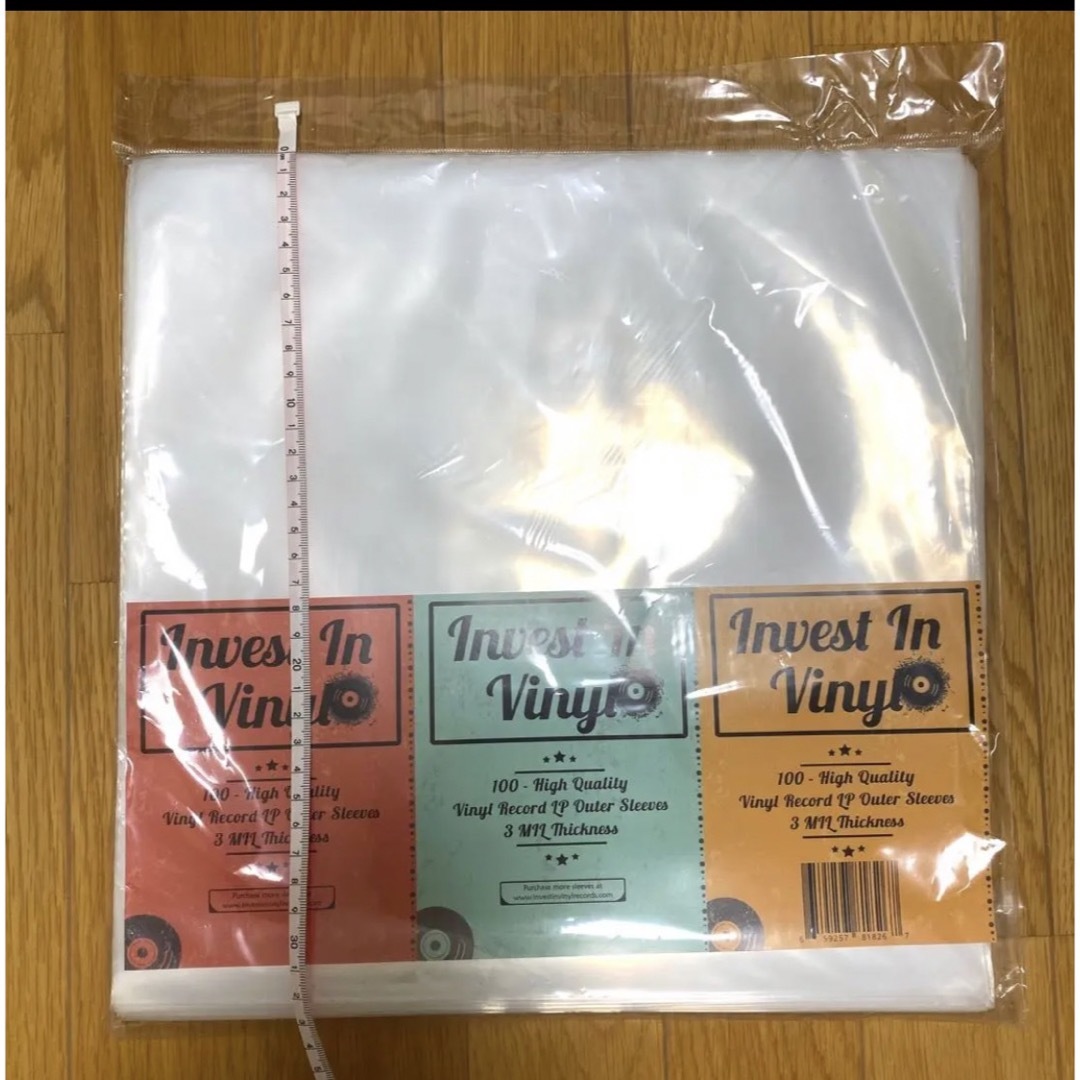 Invest In Vinyl 100 Clear Plastic Protective LP Outer Sleeves 3 Mil. Vinyl  Record Sleeves Album Covers 12.75 x 12.5 Provide Your LP Collection with  The Proper Protection - Yahoo Shopping