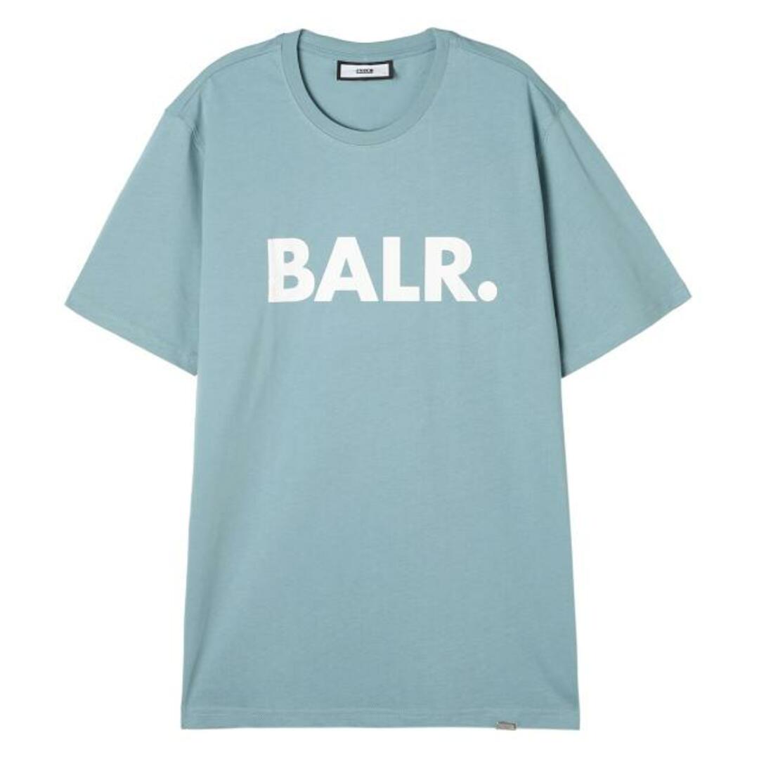 BALR. ボーラー クルーネック Tシャツ/BRAND STRAIGHT T-SHIRT メンズ BLACKBLUE