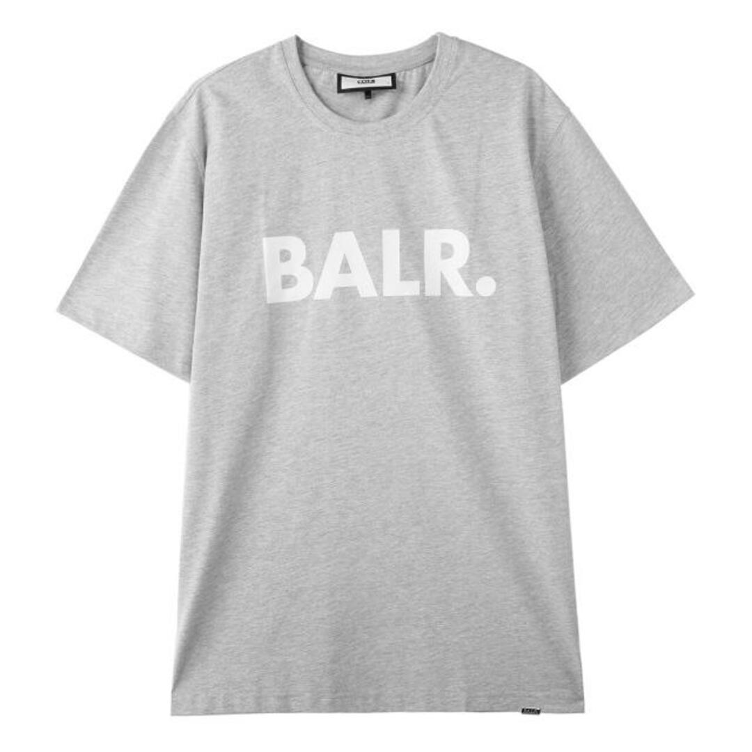 BALR. ボーラー クルーネック Tシャツ/BRAND STRAIGHT T-SHIRT メンズ OXFORDGREY