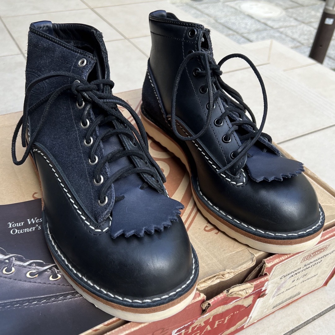 wesco ネイバーフッド×ウエスコ9.5Eカスタムジョブマスター 美品！