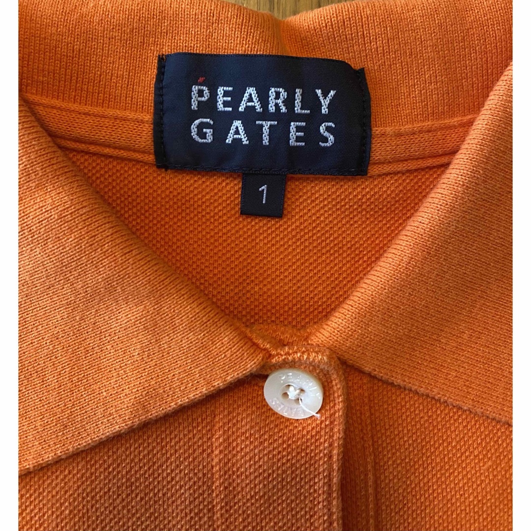 PEARLY GATES(パーリーゲイツ)のパーリーゲイツ ゴルフウェア レディース 半袖 ポロシャツ 半袖 サイズ1 春夏 スポーツ/アウトドアのゴルフ(ウエア)の商品写真