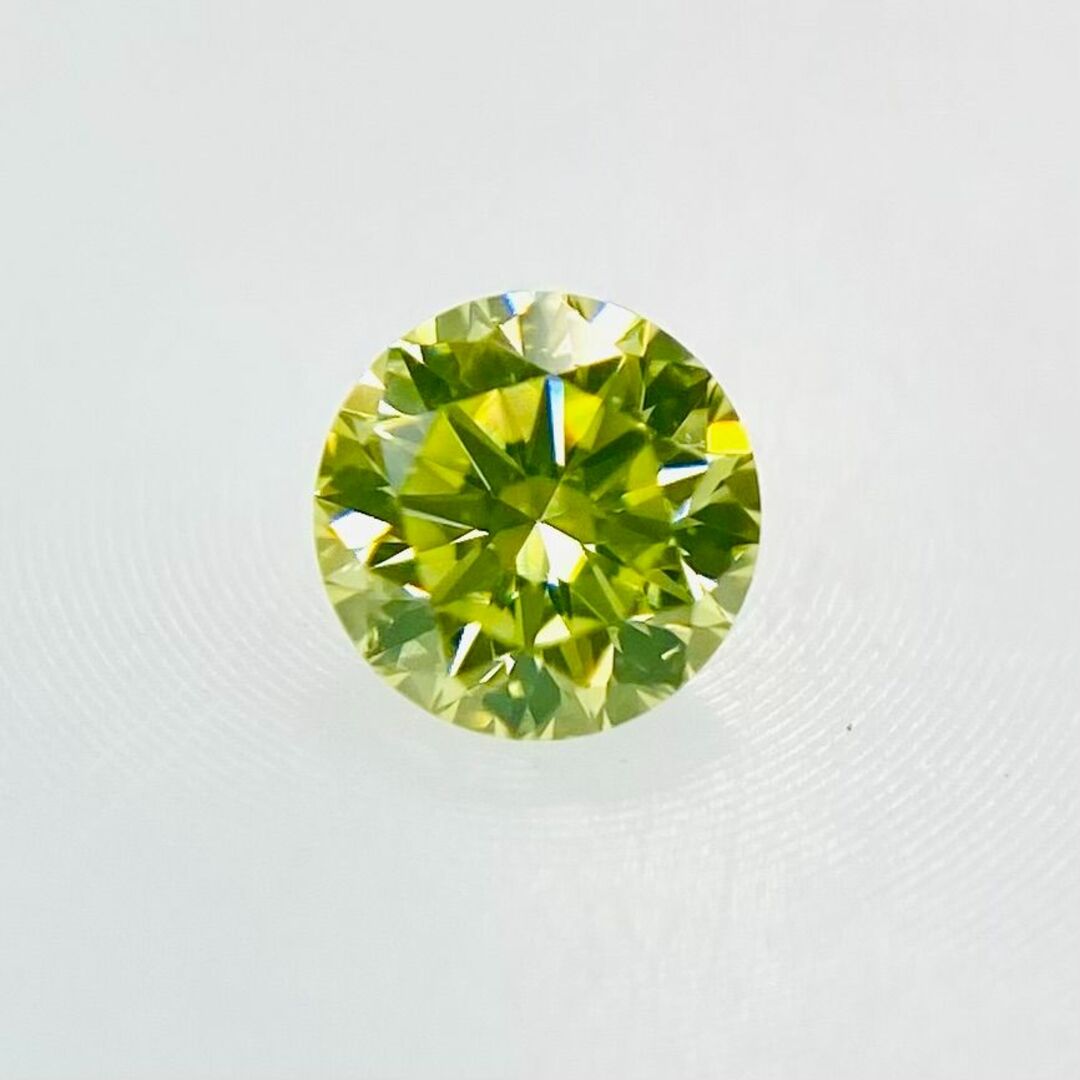 FANCY YELLOW GREEN 0.074ct RD/RT2094/CGL | hitplast.com