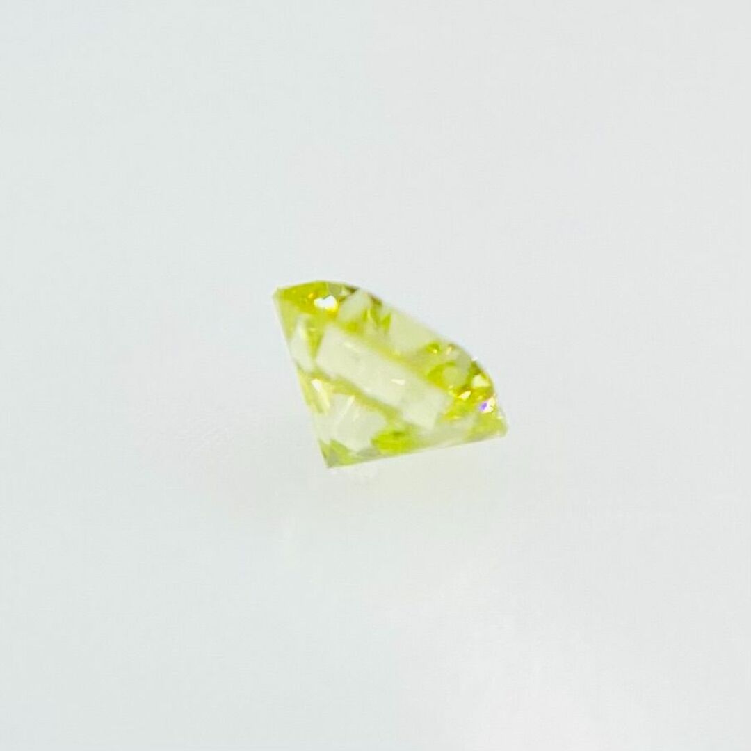 FANCY YELLOW GREEN 0.074ct RD/RT2094/CGL | hitplast.com