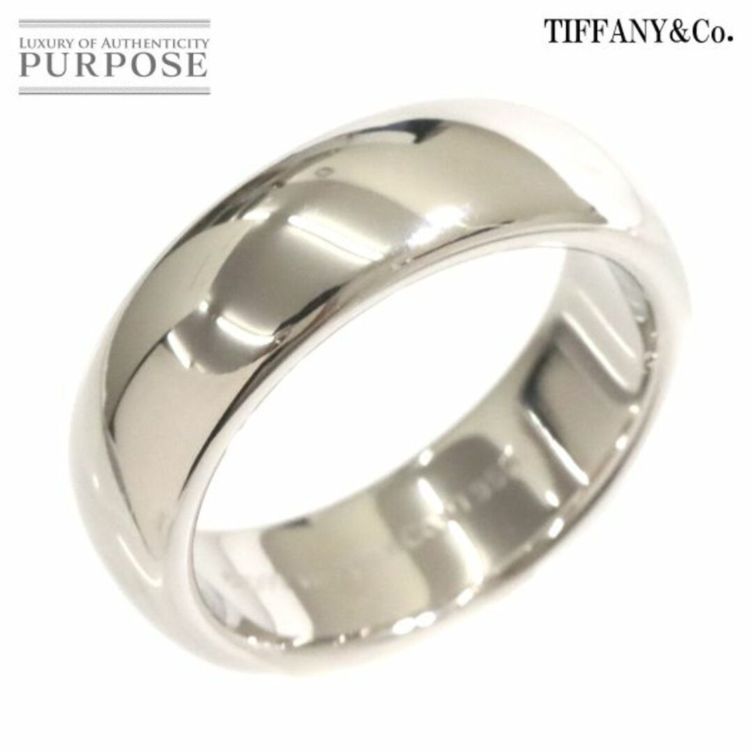 ティファニー TIFFANYu0026Co. ルシダ バンド 8.5号 リング 幅5.8mm Pt