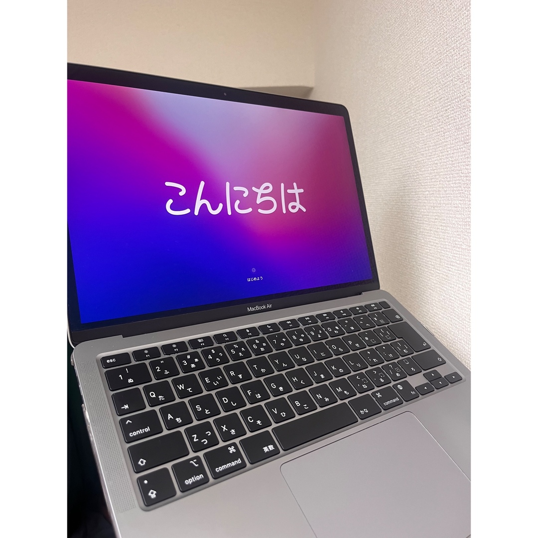 MacBook Air Apple M1チップ - スペースグレイ256GBメモリ