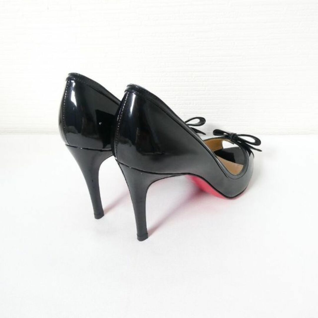 Christian Louboutin - 未使用 Christian Loubtin エナメル リボン
